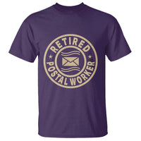 Retired Postal Worker T Shirt Mailman Postman Vintage Retirement Gifts - Wonder Print Shop