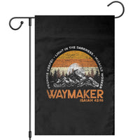 Vintage Christian Garden Flag Isaiah 42:16 Waymaker Promise Keeper Miracle Worker - Wonder Print Shop