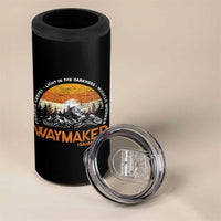 Vintage Christian 4 in 1 Can Cooler Tumbler Isaiah 42:16 Waymaker Promise Keeper Miracle Worker - Wonder Print Shop
