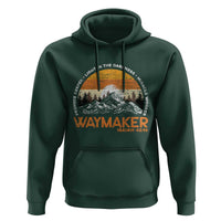 Vintage Christian Hoodie Isaiah 42:16 Waymaker Promise Keeper Miracle Worker - Wonder Print Shop