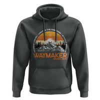 Vintage Christian Hoodie Isaiah 42:16 Waymaker Promise Keeper Miracle Worker - Wonder Print Shop