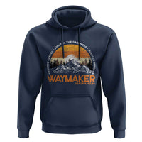 Vintage Christian Hoodie Isaiah 42:16 Waymaker Promise Keeper Miracle Worker - Wonder Print Shop