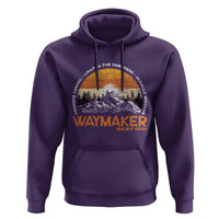Vintage Christian Hoodie Isaiah 42:16 Waymaker Promise Keeper Miracle Worker - Wonder Print Shop