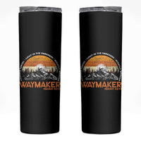 Vintage Christian Skinny Tumbler Isaiah 42:16 Waymaker Promise Keeper Miracle Worker - Wonder Print Shop