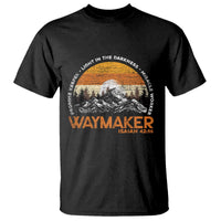 Vintage Christian T Shirt Isaiah 42:16 Waymaker Promise Keeper Miracle Worker - Wonder Print Shop
