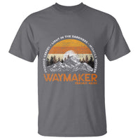 Vintage Christian T Shirt Isaiah 42:16 Waymaker Promise Keeper Miracle Worker - Wonder Print Shop