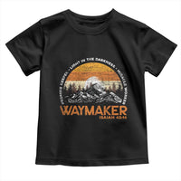 Vintage Christian Toddler T Shirt Isaiah 42:16 Waymaker Promise Keeper Miracle Worker - Wonder Print Shop