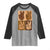 Peace Sign Equality for All Raglan Shirt Peace Out V Fingers Hand Equal Rights