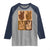 Peace Sign Equality for All Raglan Shirt Peace Out V Fingers Hand Equal Rights