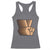 Retro Equality for All Racerback Tank Top Peace Sign V Fingers Skin Tone Hands Vintage