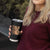 Retro Equality for All Tumbler Cup Peace Sign V Fingers Skin Tone Hands Vintage