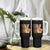 Retro Equality for All Tumbler With Handle Peace Sign V Fingers Skin Tone Hands Vintage