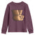 Retro Equality for All Youth Sweatshirt Peace Sign V Fingers Skin Tone Hands Vintage