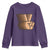 Retro Equality for All Youth Sweatshirt Peace Sign V Fingers Skin Tone Hands Vintage