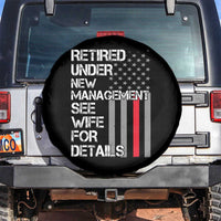 Retirement Gifts For Men Spare Tire Cover Retired Under New Management See Wife Retired Dad