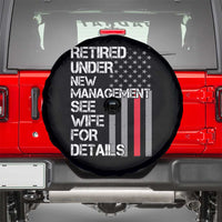 Retirement Gifts For Men Spare Tire Cover Retired Under New Management See Wife Retired Dad