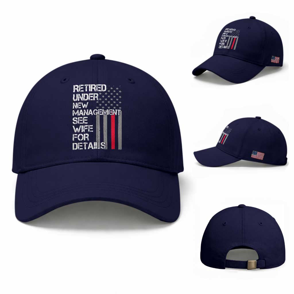 Retirement Gifts For Men Baseball Cap Retired Under New Management See Wife Retired Dad