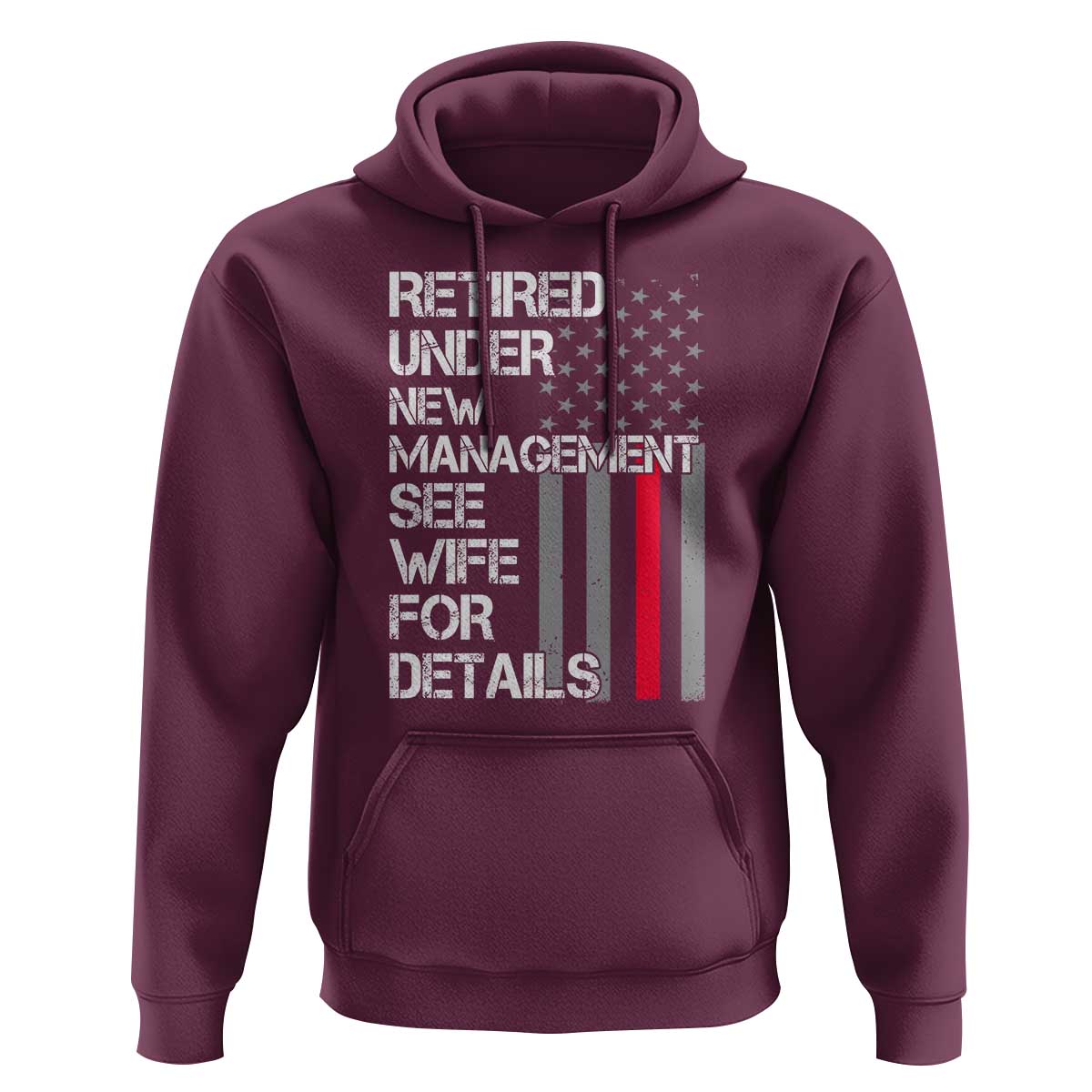 Retirement Gifts For Men Hoodie Retired Under New Management See Wife Retired Dad
