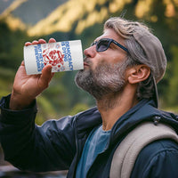 Funny Democracy Is Dying But Hey Nice Fireworks 4th Of July 4 in 1 Can Cooler Tumbler