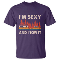 Funny Camping RV T Shirt Im Sexy And I Tow It Vintage Camper Truck - Wonder Print Shop