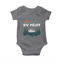 RV Pilot Camping Baby Onesie Retro Motorhome Travel Vacation Gift - Wonder Print Shop