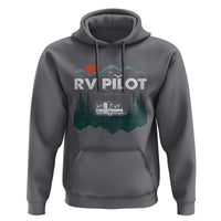 RV Pilot Camping Hoodie Retro Motorhome Travel Vacation Gift - Wonder Print Shop