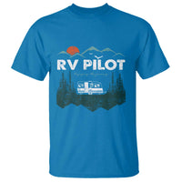 RV Pilot Camping T Shirt Retro Motorhome Travel Vacation Gift - Wonder Print Shop