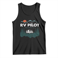 RV Pilot Camping Tank Top Retro Motorhome Travel Vacation Gift - Wonder Print Shop
