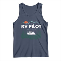 RV Pilot Camping Tank Top Retro Motorhome Travel Vacation Gift - Wonder Print Shop