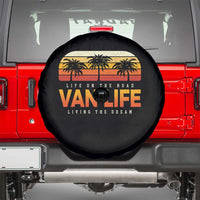 Van Life Spare Tire Cover Retro Camping RV Motorhome Travel Vacation Gift - Wonder Print Shop
