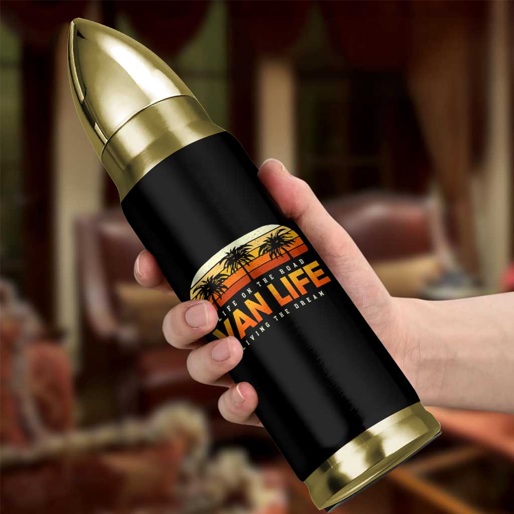 Van Life Bullet Tumbler Retro Camping RV Motorhome Travel Vacation Gift - Wonder Print Shop