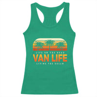 Van Life Racerback Tank Top Retro Camping RV Motorhome Travel Vacation Gift - Wonder Print Shop