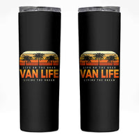 Van Life Skinny Tumbler Retro Camping RV Motorhome Travel Vacation Gift - Wonder Print Shop