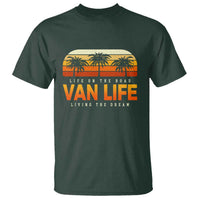 Van Life T Shirt Retro Camping RV Motorhome Travel Vacation Gift - Wonder Print Shop