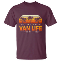 Van Life T Shirt Retro Camping RV Motorhome Travel Vacation Gift - Wonder Print Shop