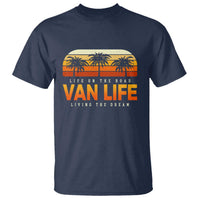 Van Life T Shirt Retro Camping RV Motorhome Travel Vacation Gift - Wonder Print Shop