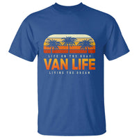 Van Life T Shirt Retro Camping RV Motorhome Travel Vacation Gift - Wonder Print Shop