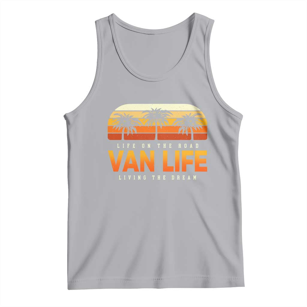 Van Life Tank Top Retro Camping RV Motorhome Travel Vacation Gift - Wonder Print Shop