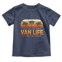 Van Life Toddler T Shirt Retro Camping RV Motorhome Travel Vacation Gift - Wonder Print Shop