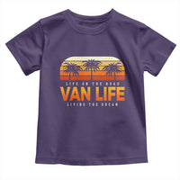 Van Life Toddler T Shirt Retro Camping RV Motorhome Travel Vacation Gift - Wonder Print Shop