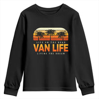 Van Life Youth Sweatshirt Retro Camping RV Motorhome Travel Vacation Gift - Wonder Print Shop