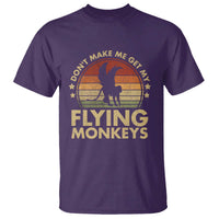 Vintage Retro Dont Make Me Get My Flying Monkeys T Shirt - Wonder Print Shop