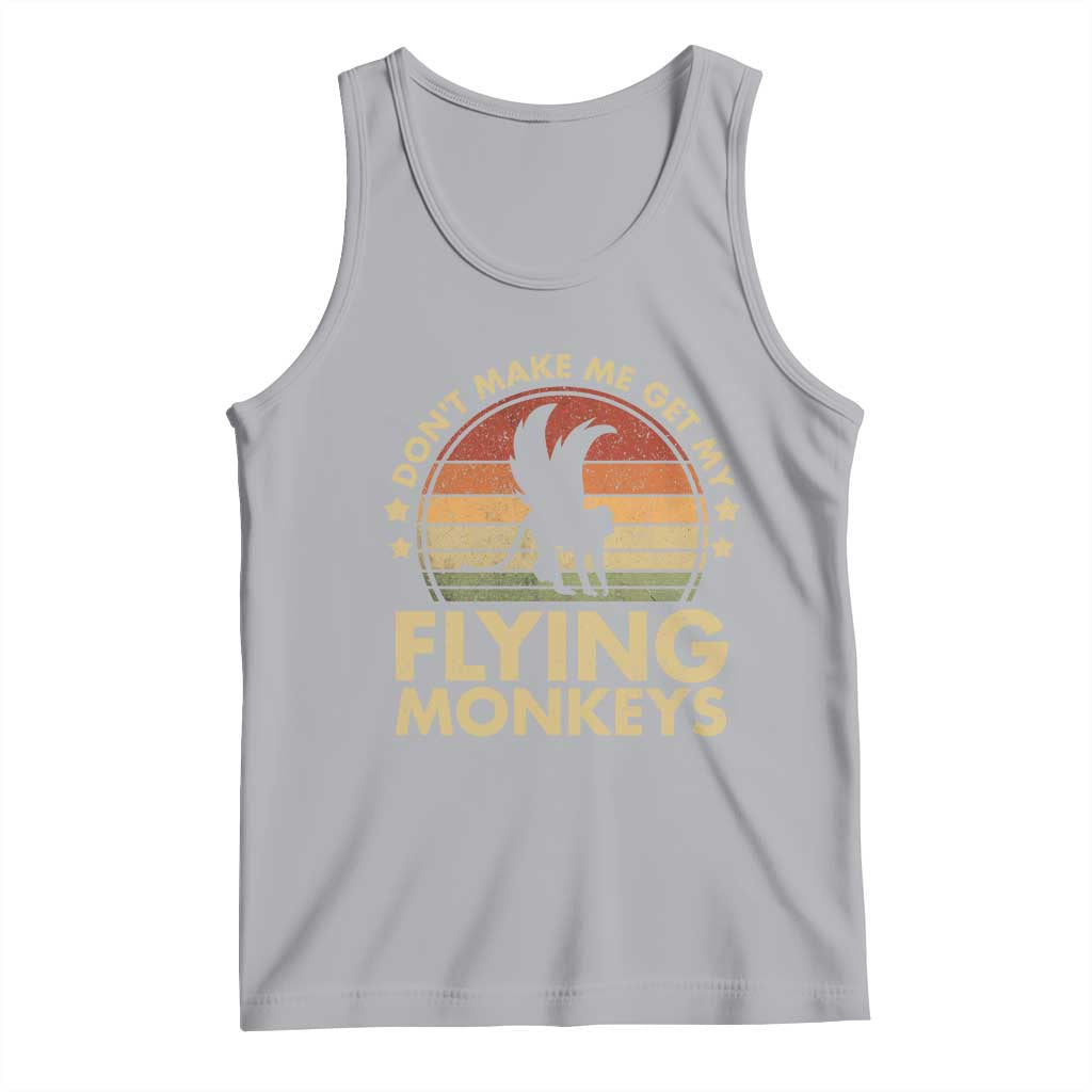 Vintage Retro Dont Make Me Get My Flying Monkeys Tank Top - Wonder Print Shop