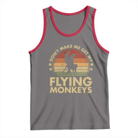 Vintage Retro Dont Make Me Get My Flying Monkeys Tank Top - Wonder Print Shop
