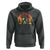 Bigfoot Fishing Hoodie Funny Retro Sasquatch Fisherman Dad - Wonder Print Shop