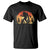 Bigfoot Fishing T Shirt Funny Retro Sasquatch Fisherman Dad - Wonder Print Shop