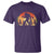 Bigfoot Fishing T Shirt Funny Retro Sasquatch Fisherman Dad - Wonder Print Shop