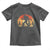 Bigfoot Fishing Toddler T Shirt Funny Retro Sasquatch Fisherman Dad - Wonder Print Shop