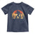 Bigfoot Fishing Toddler T Shirt Funny Retro Sasquatch Fisherman Dad - Wonder Print Shop