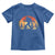 Bigfoot Fishing Toddler T Shirt Funny Retro Sasquatch Fisherman Dad - Wonder Print Shop